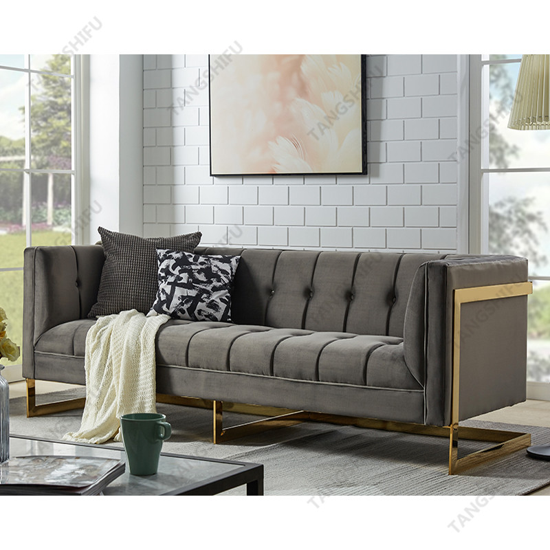 TSF-5507-3-Grey Gold-WI8865 Living room furniture