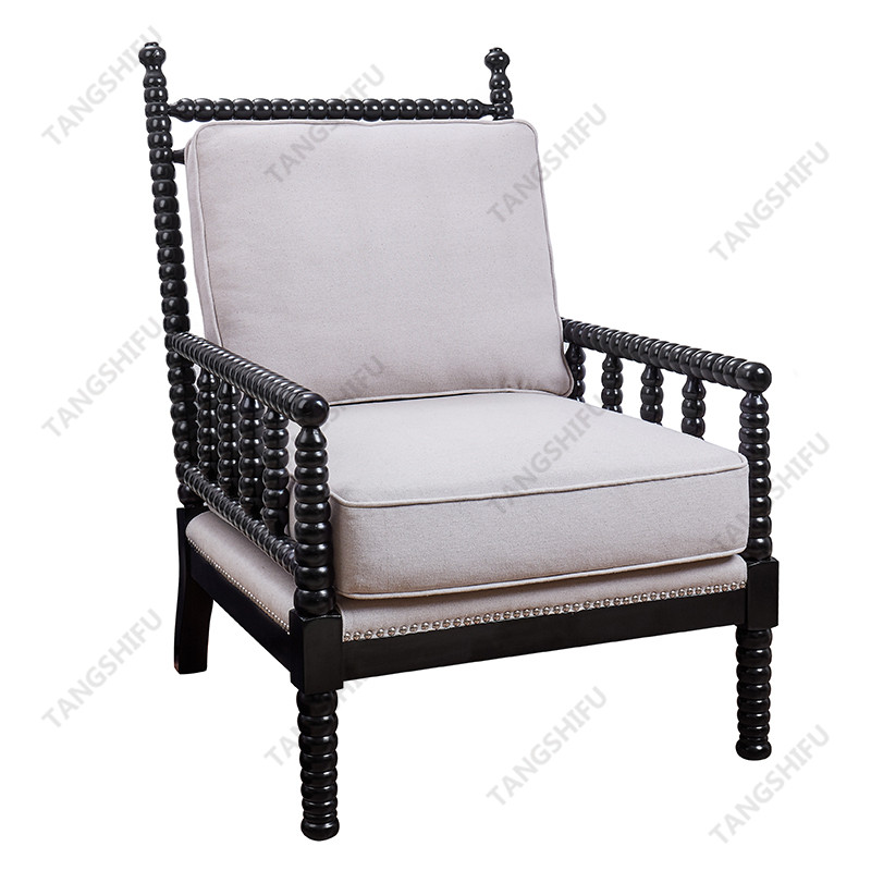 To make exqusite arm chair look like old-style antique furniture