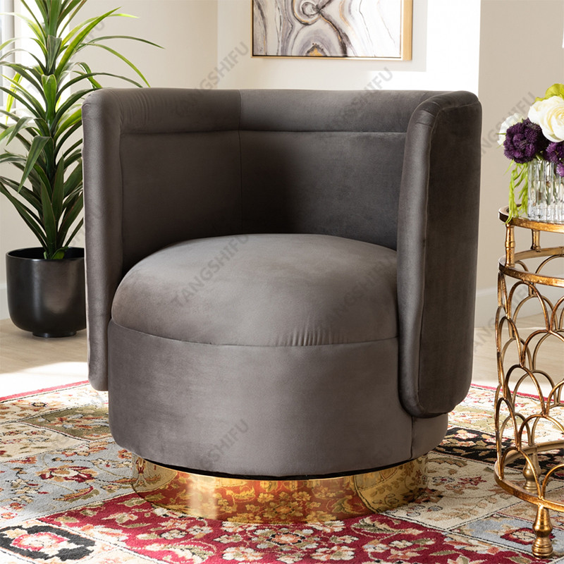 TSF-6653-Slate Grey Accent chairs