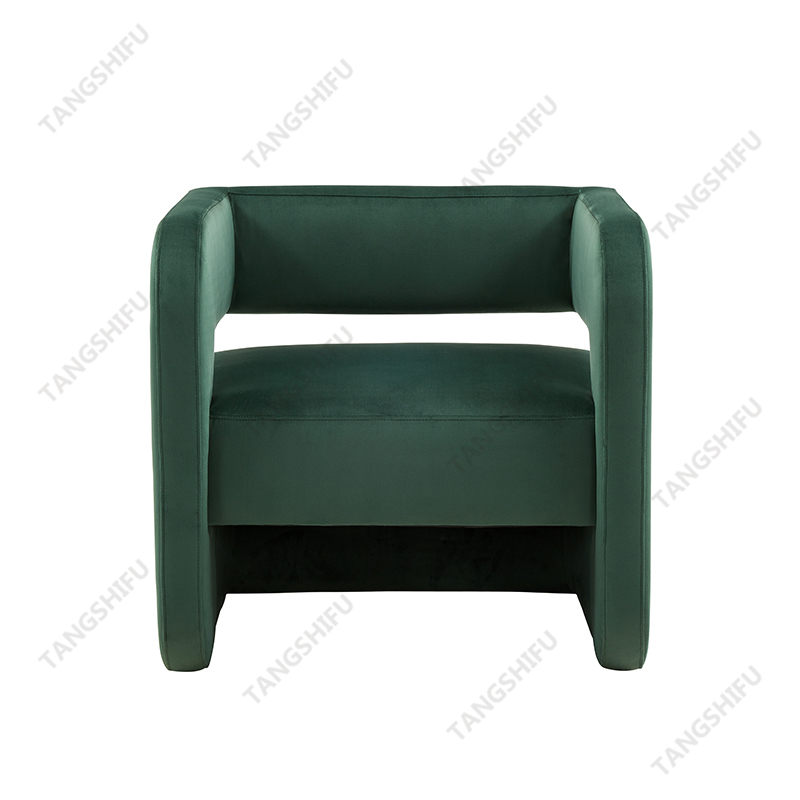TSF-6651A-A Dark Green Velvet Accent chairs